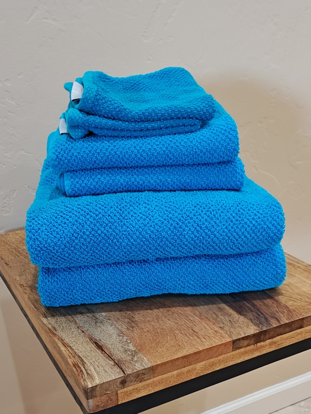Caro Home Turquoise Bath Towel Set